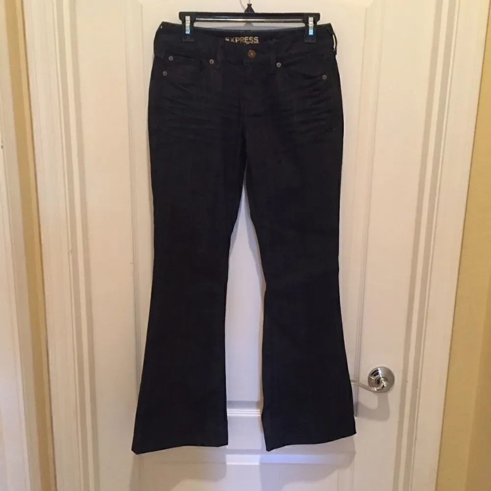 Express Eva Fit and Flare Jeans
